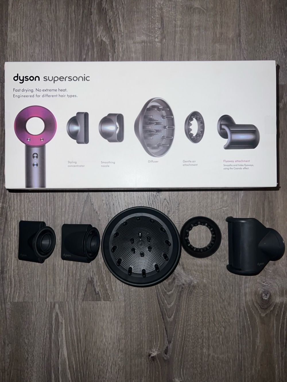 Dyson Supersonic hair dryer Attachments